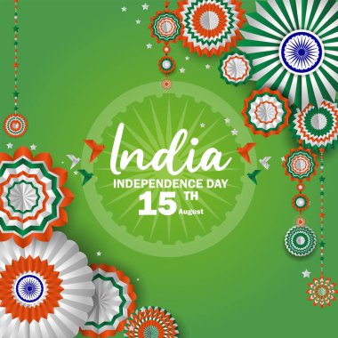 Hindistan 'ın Bağımsızlık Günü Arkaplanı