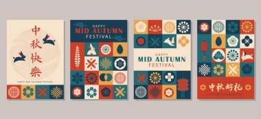 Mutlu Sonbahar Festivali sosyal medya, kapak, arkaplan afişi