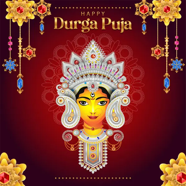 Mutlu Durga Puja arka plan