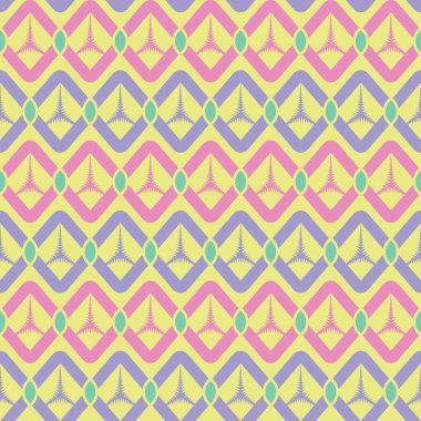 Basit alanlarla parlak canlı renklerin vektör deseni, renk değiştirmesi kolay