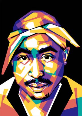 Tupac Amaru Shakur, sahne adıyla 2Pac ve Makaveli, Amerikalı rapçi.