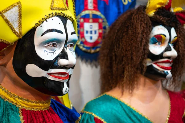 Bonecos Gigantes Olinda Made Olinda Pernambuco Brazil Local Carnival Festival — Stock Photo, Image