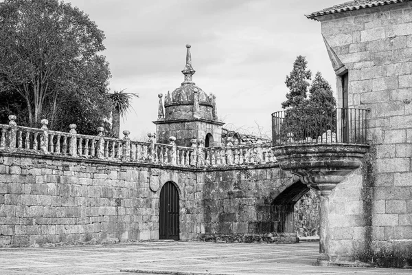 Dettaglio Palacio Fefinanes Cambados Pontevedra Galizia Spagna Che Nome Alla — Foto Stock