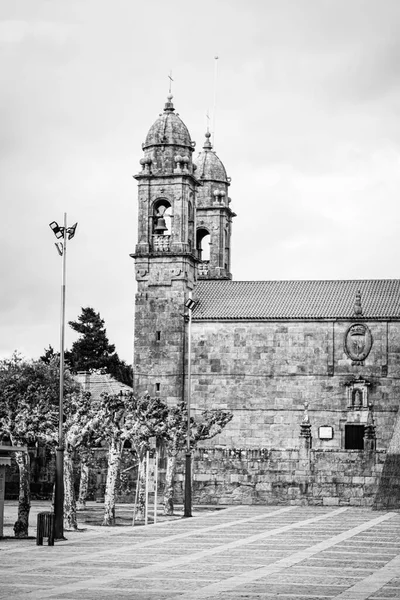 Kościół San Benito Położony Plaza Fefinanes Cambados Hiszpania — Zdjęcie stockowe