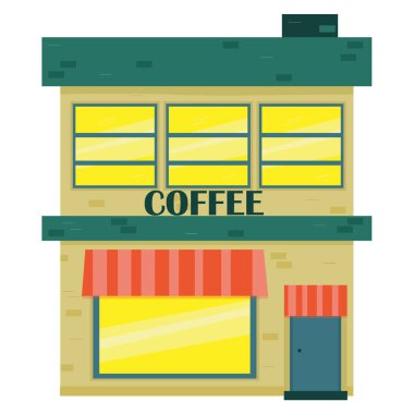 Ev düz simgesi. düz stil