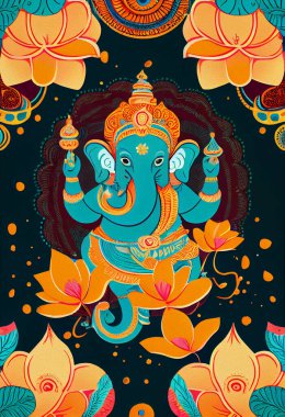 Ganesha illustration, Ganesh Chaturthi, Ganesh, Ganesha, Lord Ganesh, Lord Ganesha