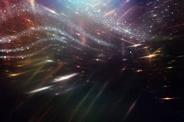soyut glitter ışıkları arka plan. altın ve siyah. de odaklı