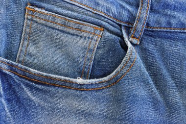 Giyinik kot kumaş kumaşlarını kapatın.