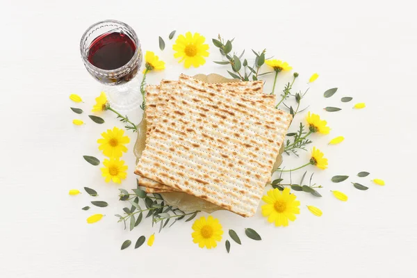 Pesah Oslava Koncept Židovský Pesach Dovolená — Stock fotografie