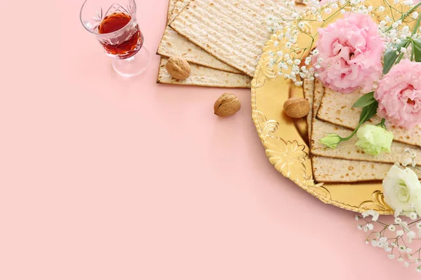 Έννοια Γιορτή Pesah Εβραϊκή Διακοπές Πάσχα — Φωτογραφία Αρχείου