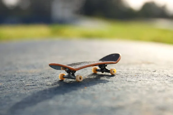 Imagen Conceptual Skateboard Vista Urbana — Foto de Stock
