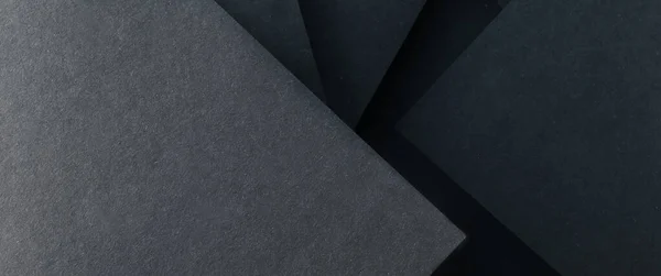 Fond Abstrait Avec Rayures Texture Papier Couleur Noire — Photo