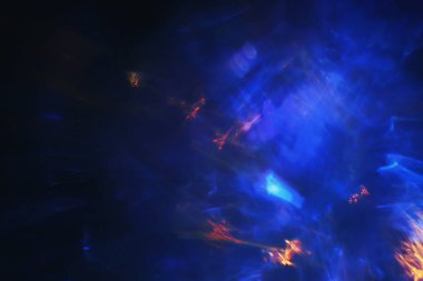 Bulanık kırılma ışığı, bokeh ya da işaret fişeği kaplama etkisi