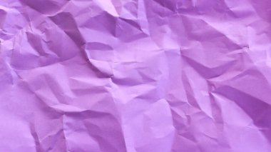 Eski buruşmuş mor kağıt dokusu arkaplanı