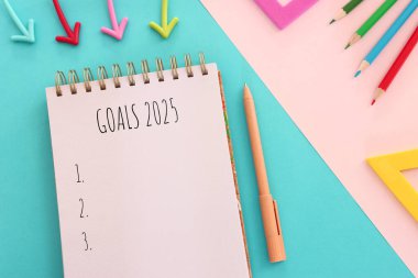 Metin hedefleri 2025 olan dizüstü bilgisayar görüntüsü