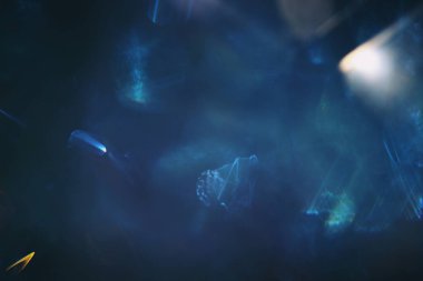 Yumuşak odak bokeh ışıklarının soyut arkaplanı