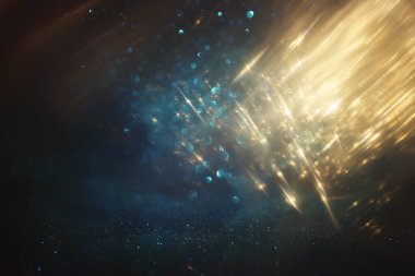 Yumuşak odak bokeh ışıklarının soyut arkaplanı