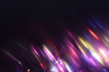 Renkli mercek flaşlarının arka planı. Soyut resim