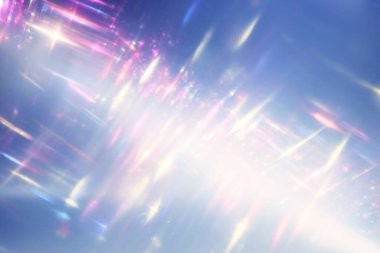 Pastel renkli lenslerin arka planı ışık saçıyor. Soyut resim