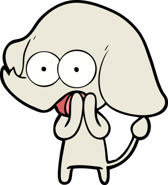 Orijinal şirin çizgi film fili