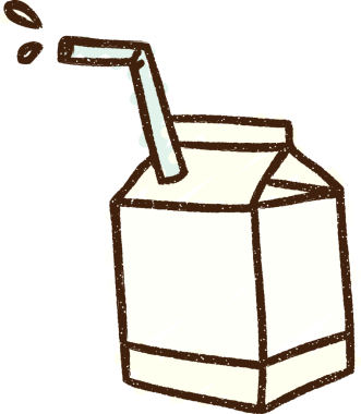 Orijinal Süt Karton Tebeşir Çizimi