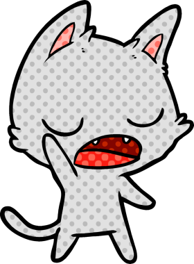 Orijinal konuşan kedi çizgi filmi