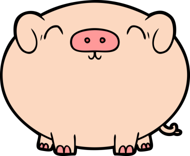 Orijinal karikatür balık karalama