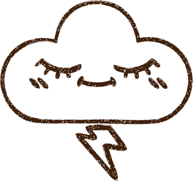 Orijinal Fırtına Bulutu Kömür Çizimi