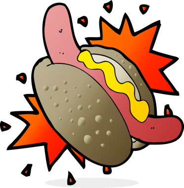 Orijinal karikatür balık karalama