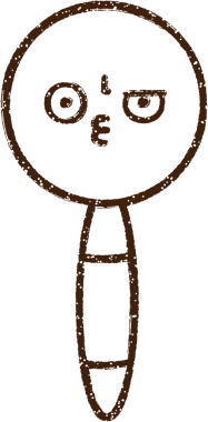 Orijinal Büyüteç Kömür Çizimi