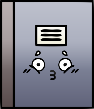 Bir defterin orjinal gölgelendirilmiş karikatürü