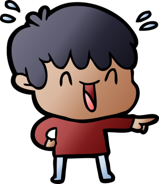 Orijinal gülen çocuk.