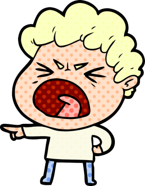 Orijinal Öfkeli Adam çizgi filmi