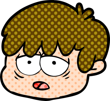 orijinal çizgi film erkek yüzü