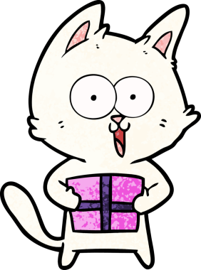 Orijinal komik çizgi film kedisi