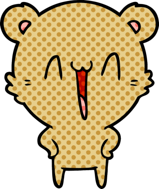 Orijinal ayı çizgi film çizeri