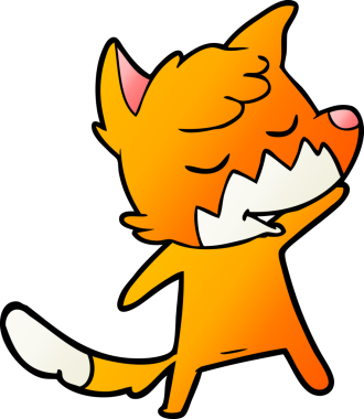 Orijinal dost çizgi film tilkisi