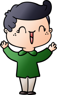 Orijinal gülen çocuk.