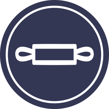 Asıl yuvarlak pin simgesi