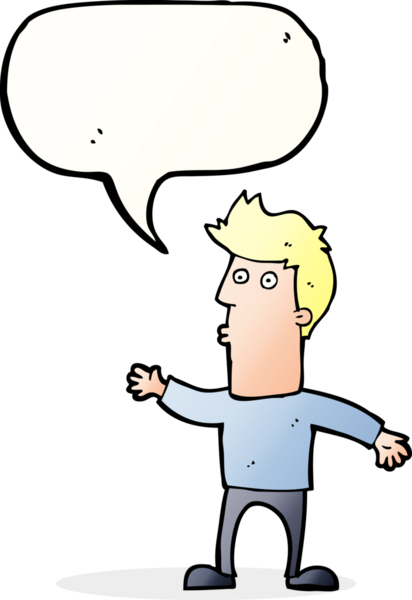 Orijinal çizgi film konuşma balonlu adamı şaşırttı