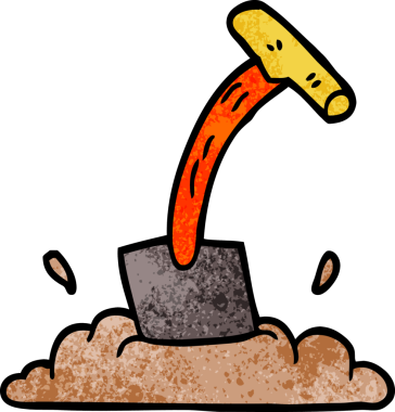 Orijinal karalama küreği