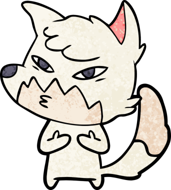 Orijinal akıllı çizgi film tilkisi