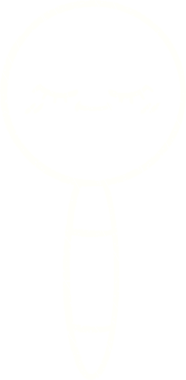 Orijinal Büyüteç Tebeşir Çizimi