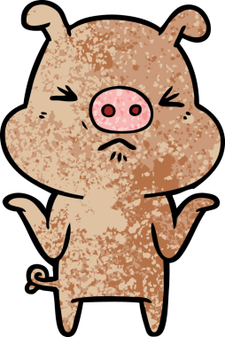 Orijinal kızgın domuz çizgi filmi