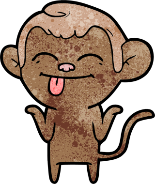 Orijinal çizgi film maymunu