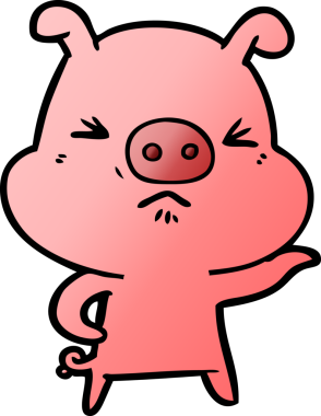 Orijinal kızgın domuz çizgi filmi