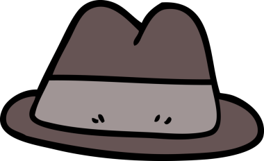 Orijinal karikatür şapka