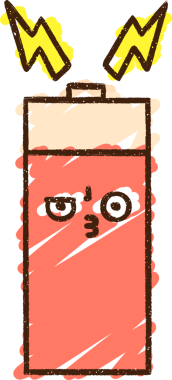 Orijinal Pil Tebeşiri Çizimi