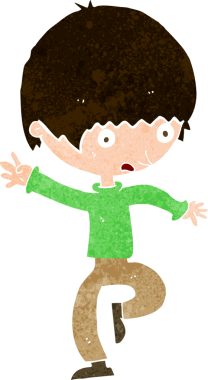 Orijinal panikleyen adam.