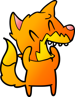 Orijinal gülen tilki çizgi filmi